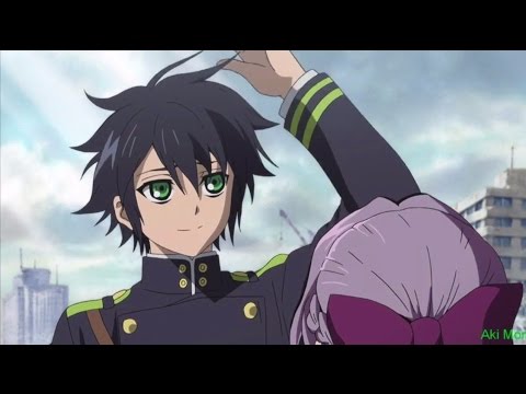 Видео: Owari no Seraph | Юу и Шиноа - Где ты взялся на мою голову?