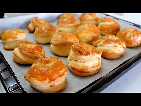 Видео: Все думали, что это слоёное тесто! Вы не поверите, что оно приготовлено именно так!