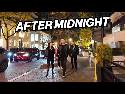 Видео: Торонто после полуночи | Прогулка по центру города и Йорквиллу (ноябрь 2025 г.)
