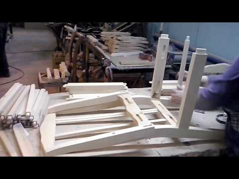Видео: Сборка стула в цеху