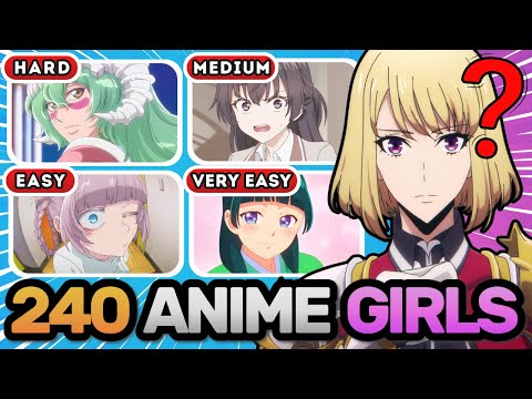 Видео: 🔥 Угадай аниме по 4 девушкам из аниме 🔊 Аниме-викторина