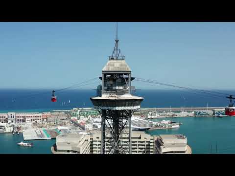 Видео: Гора Монжуик Испания