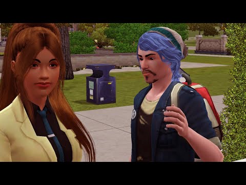 Видео: The Sims 3 Универ #3 Она стала бомжом