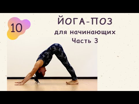 Видео: Йога - это легко | 10 йога-асан для новичков