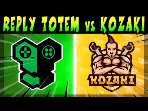 Видео: КРУТОЙ СКРИМ, ИГРАЮТ - KOZAKI vs REPLY TOTEM #brawlstars