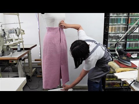 Видео: Как сшить юбку-карандаш с высокой талией