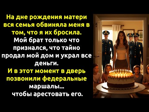 Видео: Мой брат тайно ПРОДАЛ мой дом за миллион — и я отправила его в ТЮРЬМУ на глазах у всей семьи.