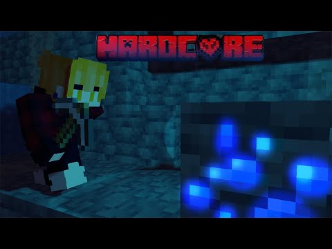 Видео: 🧡Нашёл первые алмазы| 100 дней выживания в хардкоре | 1 часть🧡