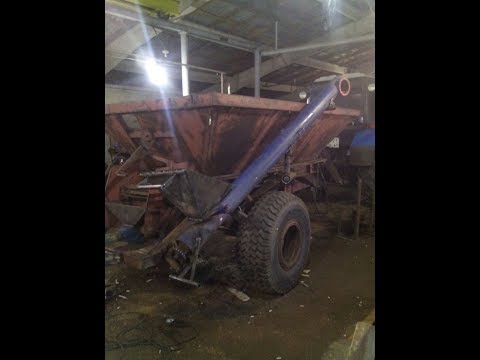 Видео: Бункер самодельного посевного комплекса