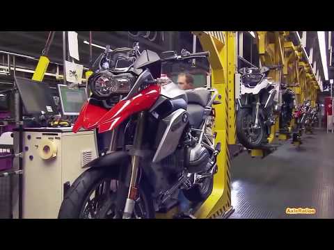 Видео: Так собирают мотоцикл BMW для полиции.Motorcycles BMW Police