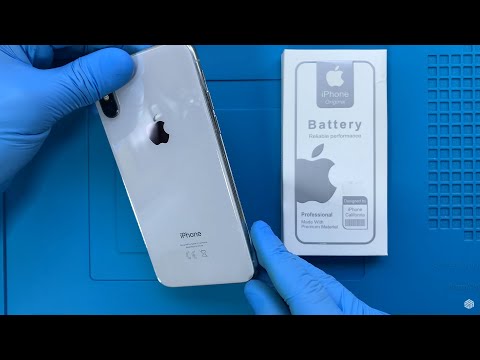 Видео: Замена аккумулятора iPhone X