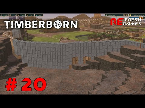 Видео: #20 Огромная стройка началась!   - Timberborn