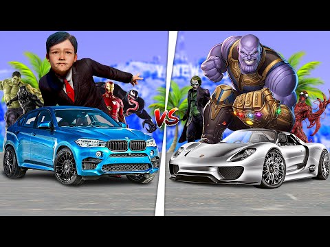 Видео: Кішкентай Джонни мен Таностың соңғы шайқасы! (GTA V)