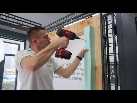 Видео: Виносний монтаж вікон, з використанням термоізоляційних профілів VSThermo VST 80x90.