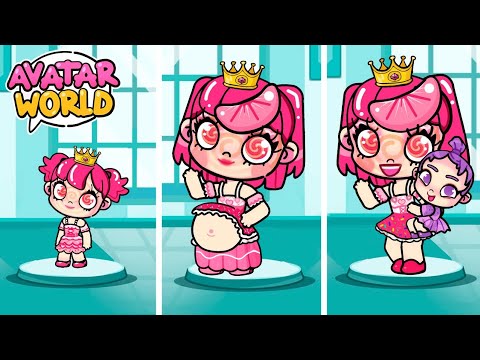 Видео: Бедный Ребёнок в Конфетном Королевстве! Меня Удочерила Candy Princess | Amazing Digital Circus