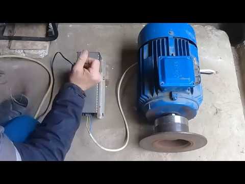 Видео: Двигатель 11кВт и 4кВт через НАРОДНЫЙ частотник ВОСЬМИКРУТ как програмировать разгон торможение