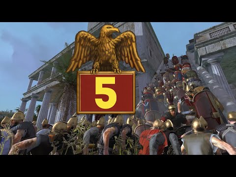 Видео: Дом в городе РИМ прохождение Total War ROME 2 (мод Potestas Ultima Ratio) - #5