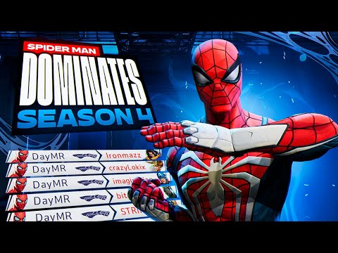 Видео: ЧЕЛОВЕК-ПАУК РАНГА 1 ВСЕ ЕЩЕ ДОМИНИРУЕТ В 4 СЕЗОНЕ (при участии стримеров)