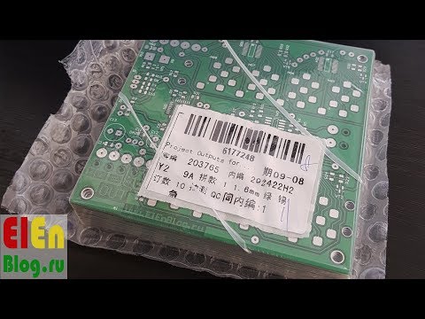 Видео: Заказ плат 10 шт. 100х100 за 2$ (JLCPCB)