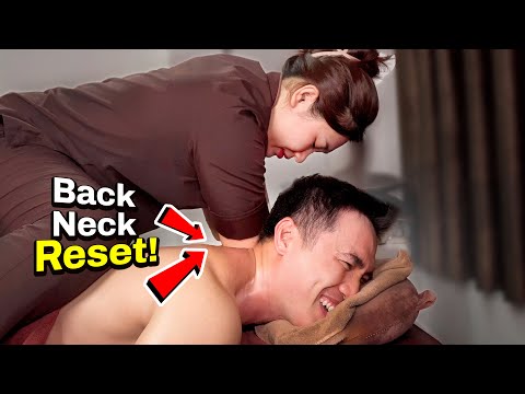 Видео: АСМР 🔥 Она облегчила мою боль мощным массажем СПИНЫ, ШЕИ, ПЛЕЧ!