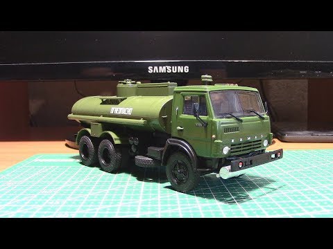 Видео: Легендарные грузовики СССР №6 КАМАЗ 5320 АЦ 9 MODIMIO