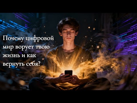 Видео: Почему цифровой мир ворует твою жизнь и как вернуть себя