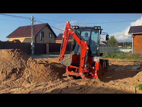 Видео: Экскаватор-погрузчик ProKeeper R25 . Показываю как работает в деле