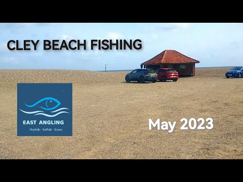 Видео: Морская рыбалка на пляже Клей в Норфолке