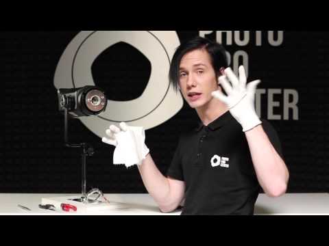 Видео: Замена импульсной лампы в моноблоке Bowens Gemini.