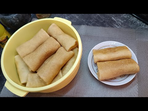 Видео: БЛИНЫ НА КЕФИРЕ ПОЛУЧАЮТСЯ ВСЕГДА С ФАРШЕМ И СЫРОМ  #800