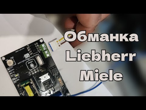 Видео: Обманка мотора Liebherr Miele