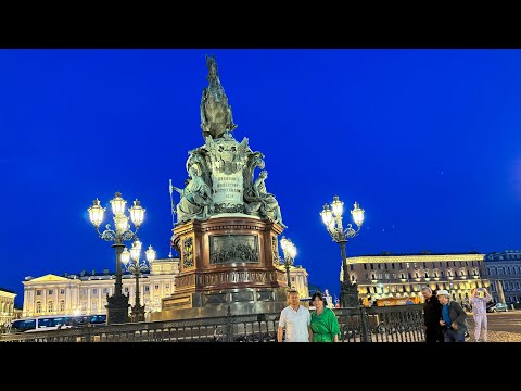 Видео: Белые ночи Санкт- Петербурга.