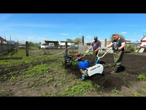 Видео: тест мотоблоков большой заезд