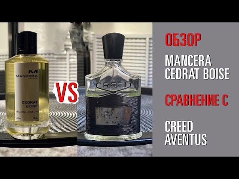 Видео: Обзор аромат Mancera Cedrat Boise // Сравнение с Creed Aventus