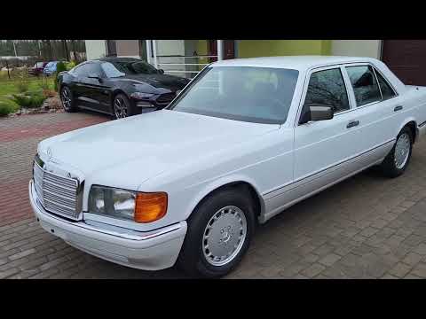 Видео: #Mercedes-Benz #300SE, #W126,1989 г. вып.,  66 тыс. км. #олдтаймер, #terminal60