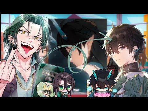 Видео: ||Реакция БН на Ци Жуна как Дань Хэн||