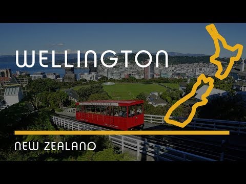 Видео: Веллингтон, обзор города в Новой Зеландии (Wellington overview, English subtitles)