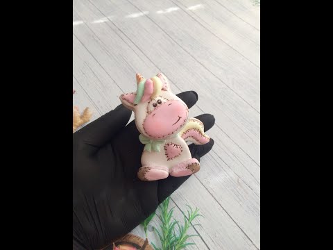 Видео: Пряничная,мультяшная Единорожка!