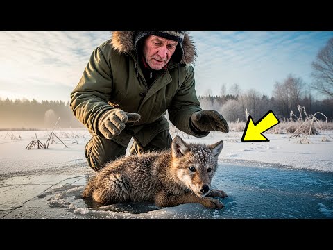 Видео: ЗИМОЙ ВОЛК СПАСЁН ЛЕСНИКОМ — чего им стоило новое доверие?