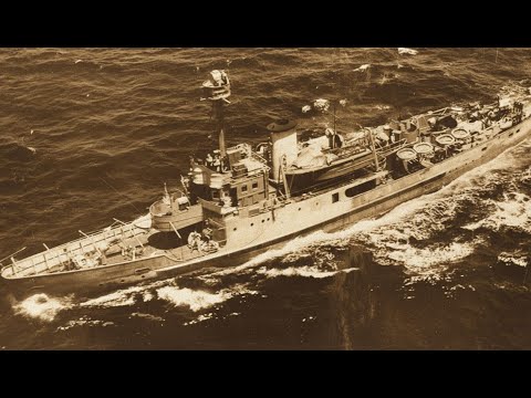 Видео: Голландский Корабль-призрак против Японии: Необычный трюк Второй мировой