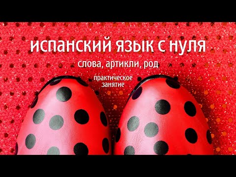 Видео: Испани и ИСПАНСКИЙ ЯЗЫК с нуля занятие по испанскому языку Слова, АРТИКЛИ и Род
