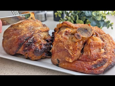 Видео: Я никогда не ела таких нежных свиных рульек!Самый простой способ приготовить хрустящие свиные рульки