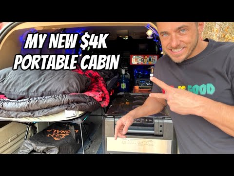 Видео: Мой НОВЫЙ минивэн-кемпер «No Build» | Путешествие на фургоне в грозу / Жизнь в фургоне