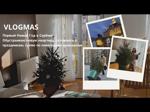 Видео: VLOGMAS в Сербии | Переезд и обустройство новой квартиры, подготовка к Новому Году