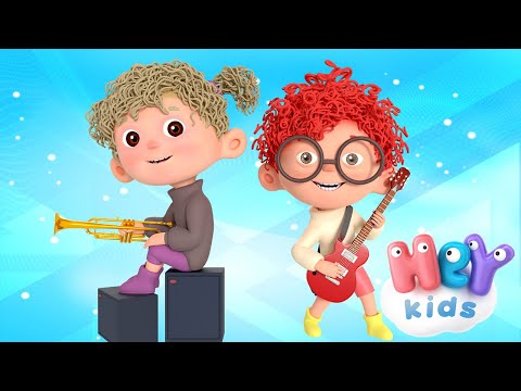 Видео: Музикалните Инструменти 🥁 Детски Песнички на Български 🎺 HeyKids