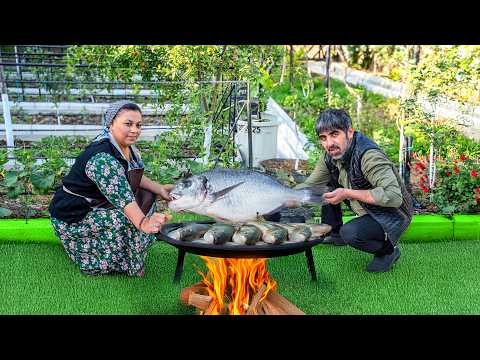 Видео: Деревенский Фьюжн! Плов «Три в одном» и хрустящая рыба чупра