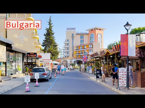 Видео: Болгария. Прогулка от Солнечного Берега до города Несебр