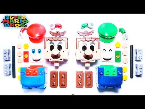 Видео: Lego Super Mario Adventure и Луиджи