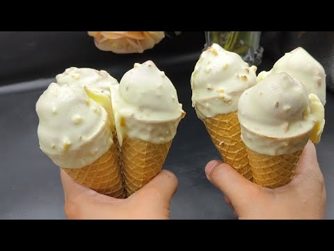 Видео: Вы больше не будете покупать его в магазине мороженого! Всего 3 ингредиента!!!! ВКУСНОЕ МОРОЖЕНОЕ.