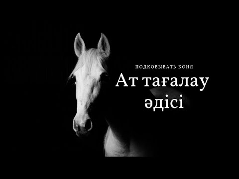 Видео: Ат тағалау | Подковывать коня | #аттағалау #ат #лошадь #horse